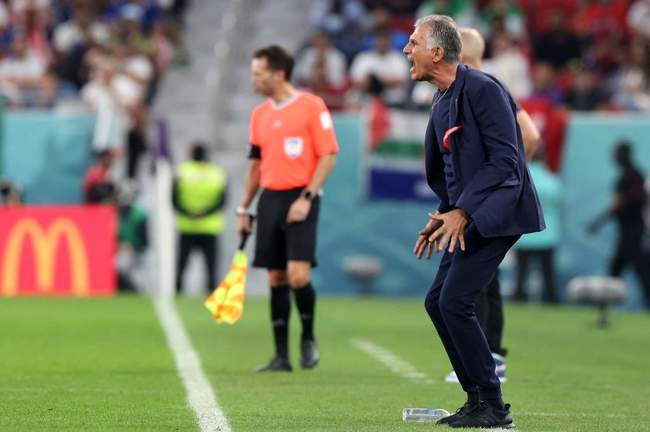 گزارش تصویری بازی ایران و آمریکا