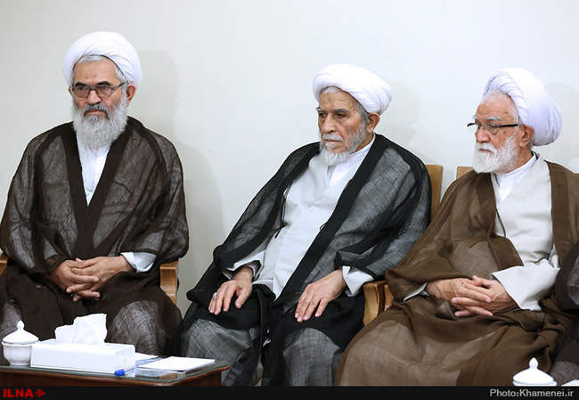 دیدار ‫رئیس و اعضای مجلس خبرگان با رهبر معظم انقلاب
