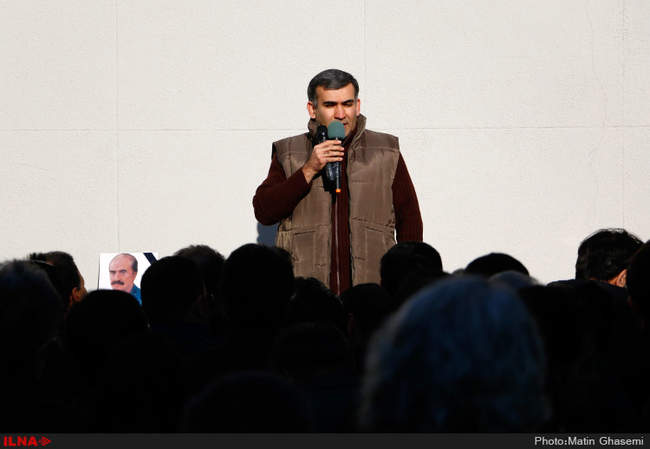 تشییع پیکر زندیاد ولی‌الله مومنی