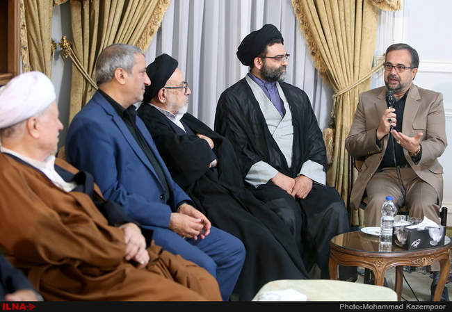 دیدار جمعی از جانبازان هشت سال دفاع مقدس دفتر مجمع تشخیص مصلحت نظام ب