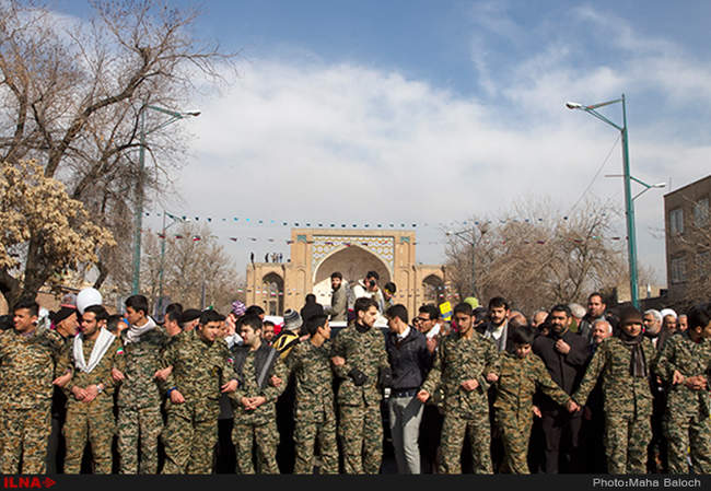 راهپیمایی یوم الله 22 بهمن در قزوین/4