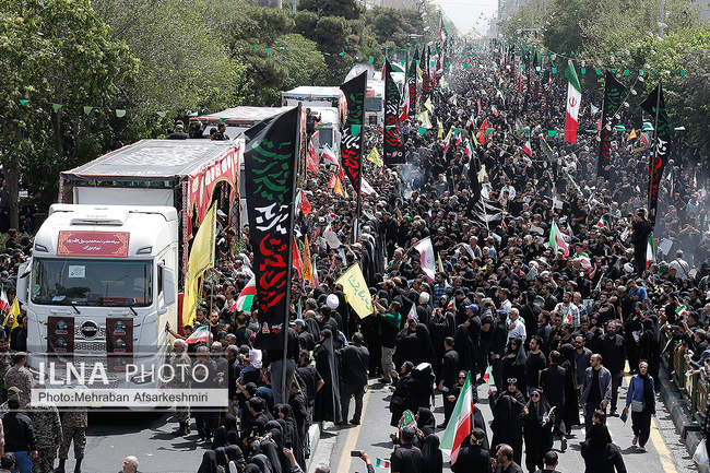 مراسم تشییع شهدای اقتدار - تهران / 2