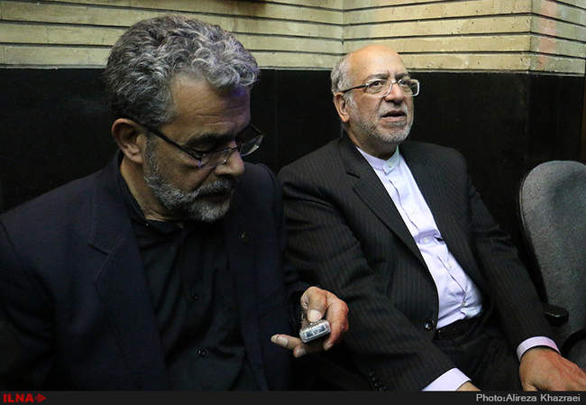 مراسم ترحیم برادر محمدباقر نوبخت