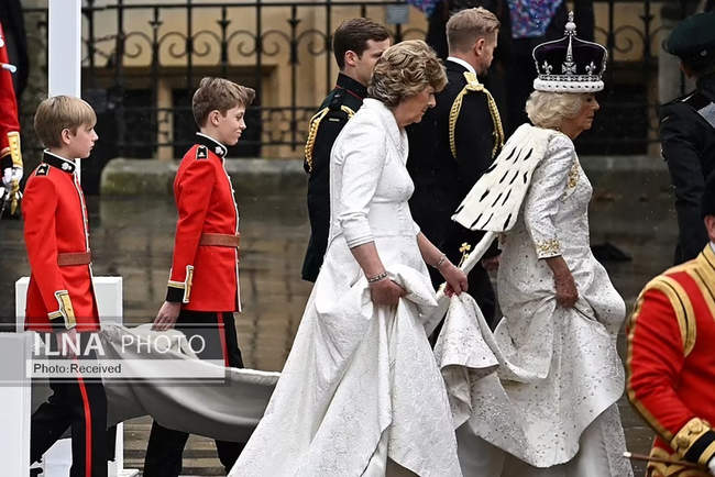  تصاویری از مراسم تاجگذاری چارلز سوم و کامیلا 