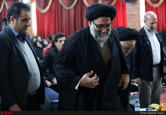 علیرضا محجوب در جمع دانشجویان دانشگاه ورامین