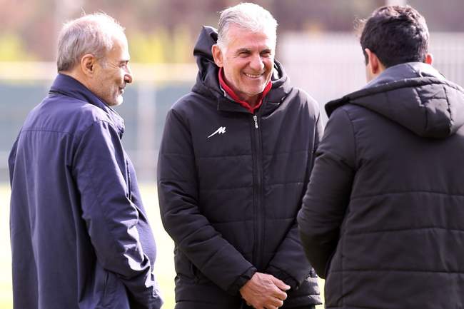 گزارش تصویری تمرین تیم ملی فوتبال ایران