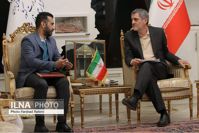 گفت و گو و نشست صمیمی استاندار فارس با سرپرست خبرگزاری ایلنا استان فا