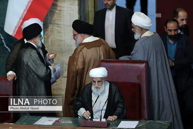 اختتامیه اجلاسیه دوازدهم  از پنجمین دوره مجلس خبرگان رهبری