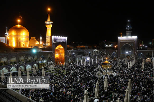 مراسم احیای شب بیست و سوم ماه مبارک رمضان در حرم مطهر رضوی
