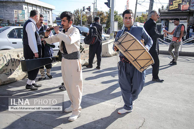 دومین جشنواره موسیقی خیابانی اقوام ایرانی در کامیاران
