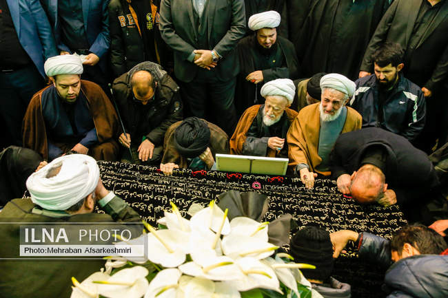 مراسم تشییع محمدمهدی صدیقی