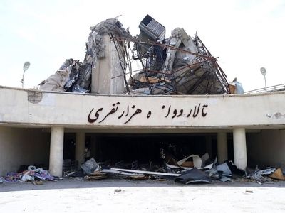 خسارت وارد شده به مجموعه ورزشی آزادی پس از حملات آمریکایی-صهیونی (عکس)