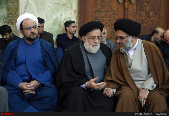 مراسم چهلمین روز درگذشت آیت‌الله اکبر هاشمی رفسنجانی