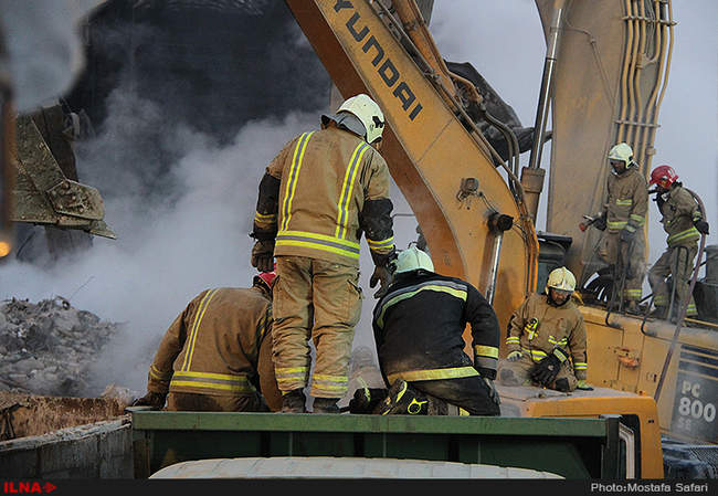 هفتمین روز حادثه پلاسکو/3
 