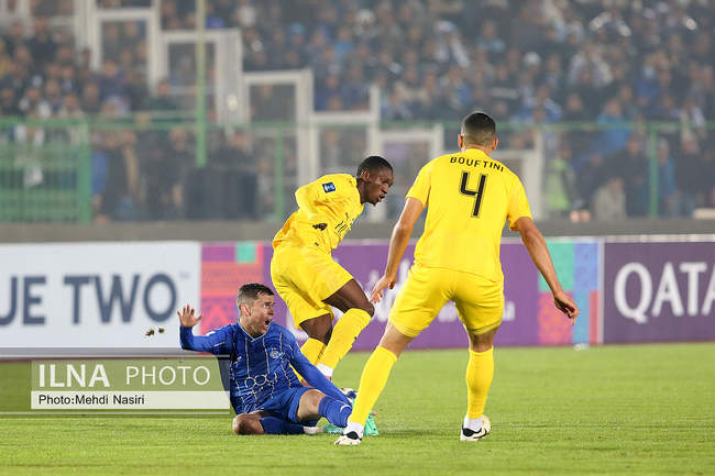 دیدار تیم ‌های فوتبال استقلال ایران و الوصل امارات