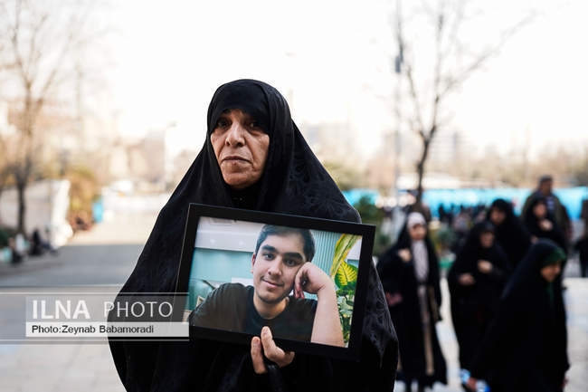 مراسم چهلم جان‌باختگان حوادث دی‌ماه