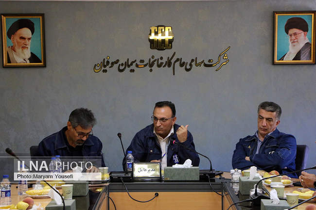 بازدید خبرنگاران از شرکت سیمان صوفیان