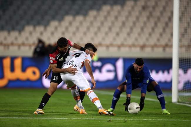 گزارش تصویری از دیدار پرسپولیس و مس رفسنجان