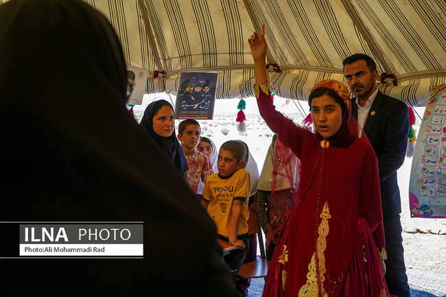 شروع مدارس عشایری چادری در استان فارس