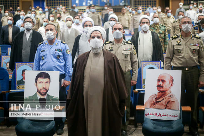 مراسم تجدید میثاق کارکنان سازمان عقیدتی سیاسی ارتش با آرمان های امام