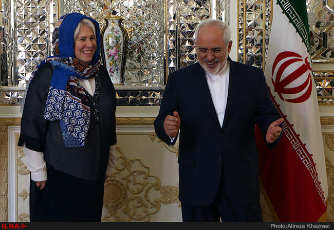 دیدار وزیر امور خارجه استونی با محمد جواد ظریف