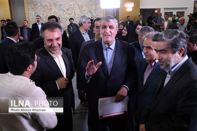 نشست خبری رئیس سازمان انرژی اتمی