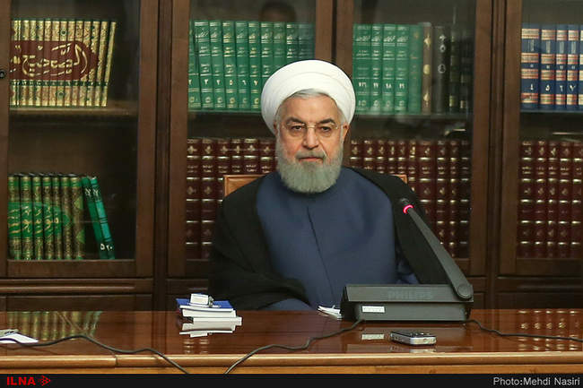 دیدار اعضای هیئت رئیسه فراکسیون امید با رئیس جمهور