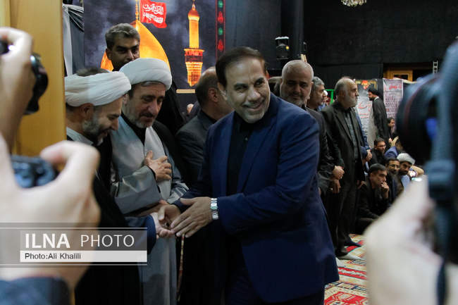 مراسم گرامیداشت شهدای حمله رژیم صهیونیستی به زندان اوین