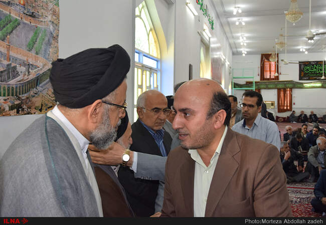 مراسم ترحیم خواهرزاده سید محمود علوی وزیر اطلاعات