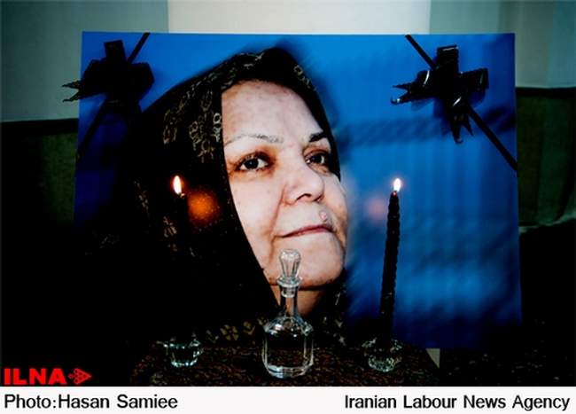 مراسم ختم والده جواد خیابانی در استان البرز برگزار شد