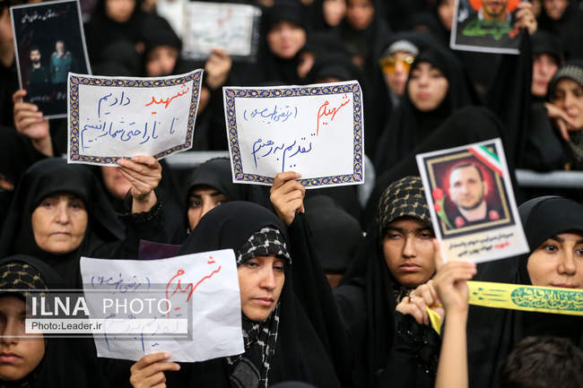 مراسم بزرگداشت شهدای جنگ تحمیلی ۱۲روزه با حضور رهبر معظم انقلاب