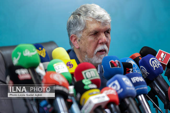 نشست خبری وزیر فرهنگ و ارشاد اسلامی