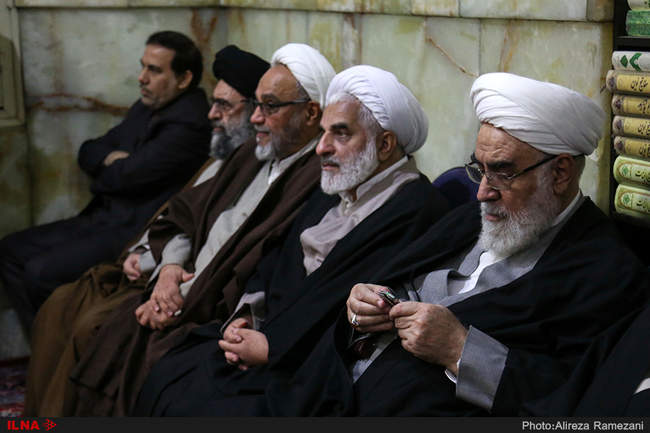 بزرگداشت آیت الله هاشمی شاهرودی در مسجد ارگ تهران 