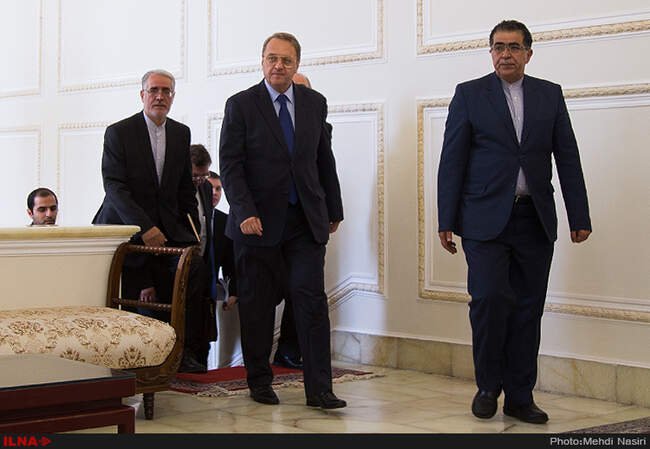 دیدار معاونان وزرات امور خارجه روسیه با محمدجواد ظریف وزیر امورخارجه کشورمان