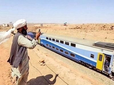 عبور بار آمریکایی از مسیر ریلی ایران به افغانستان