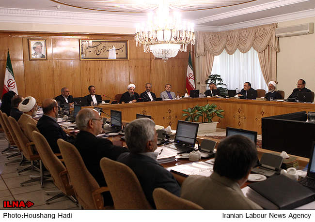 جلسه هئیت دولت