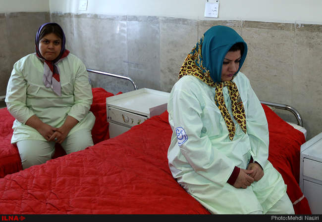 دیدار رئیس جمهور از خانه سالمندان و معلولین مجتمع قدس