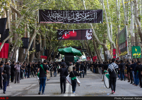 عزاداری حسینی در خوانسار استان اصفهان