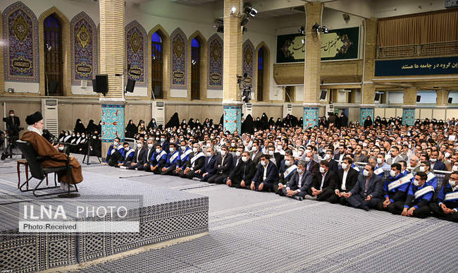 دیدار جمعی از کارگران سراسر کشور با مقام معظم رهبری