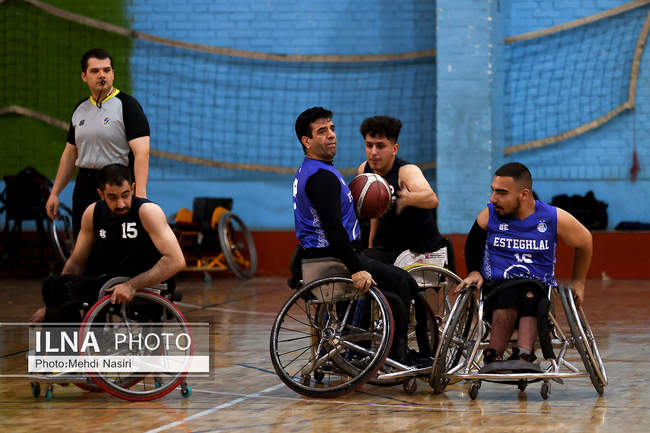 رقابت‌های لیگ ملی بسکتبال با ویلچر باشگاه‌های کشور