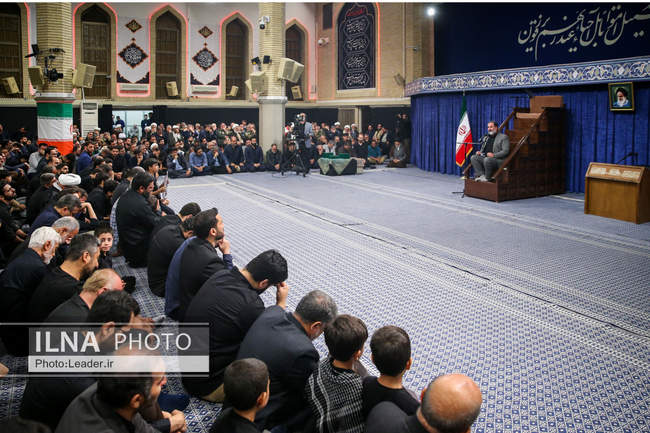 مراسم بزرگداشت شهدای جنگ تحمیلی ۱۲روزه با حضور رهبر معظم انقلاب
