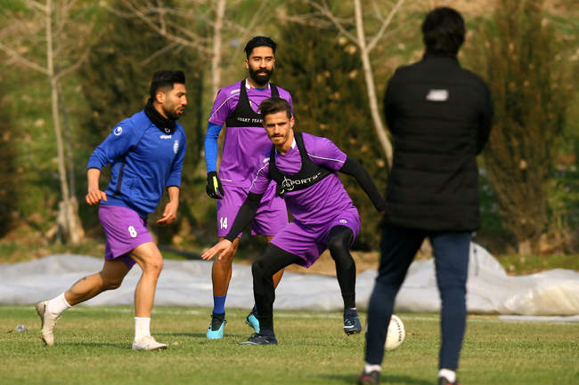 گزارش تصویری: بازگشت دیاباته و گفتگو با مجیدی