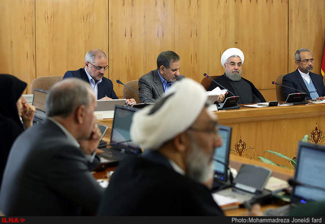 جلسه امروز هیات دولت