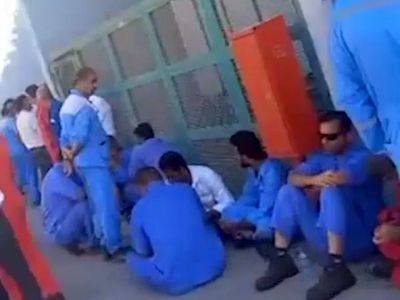 برخوردِ حراست پالایشگاه سوم پارس جنوبی با کارگران