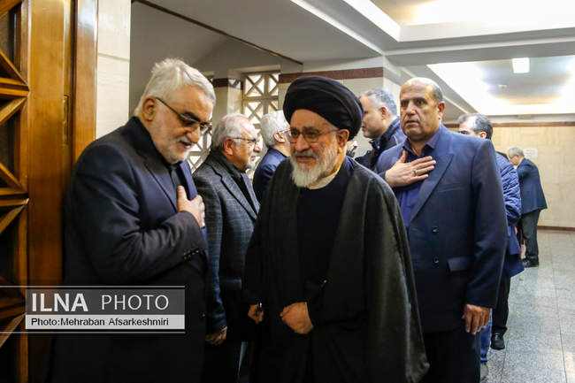 مراسم یادبود اشرف بروجردی