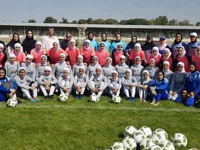 پیروزی تیم فوتبال دختران نوجوانان دردیدارتدارکاتی