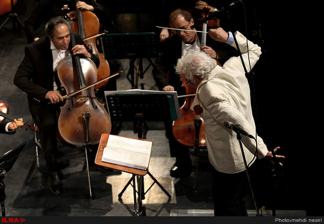 کنسرت ارکستر موسیقی ملی به رهبری لوریس چکناواریان