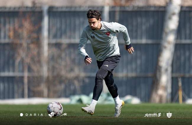 گزارش تصویری تمرین پرسپولیس/ دو ستاره جنجالی همچنان تحت تنبیه اوسمار