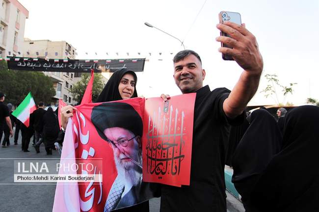  دومین روز مراسم وداع با رهبر شهید انقلاب در مصلای تهران/ 9