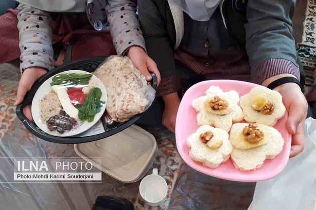 جشن میلاد امام زمان (عج) در مدرسه شهدای شرودان اصفهان